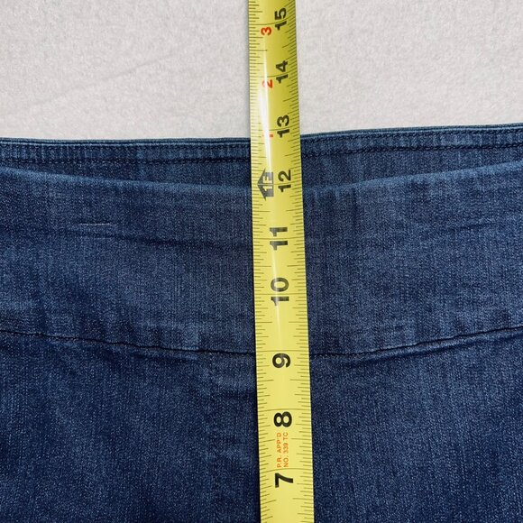 Alfred Dunner Women Allure Super Stretch Slim Pull-on Pants Blue Plus Sz 18W NWT - Picture 7 of 11